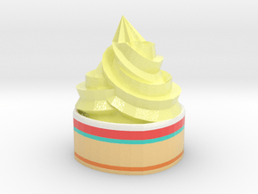 Dole Whip Keycap in Glossy Full Color Sandstone