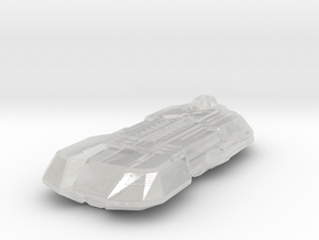 Federation Colony Ship 1/4800 in Clear Ultra Fine Detail Plastic