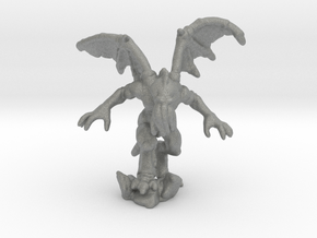 Cthulhu R'Lyeh Guardian HO scale 20mm miniature in Gray PA12