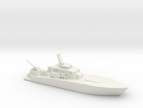 1/300 Scale Project 131 Libelle Torpedo Boat in White Natural Versatile Plastic