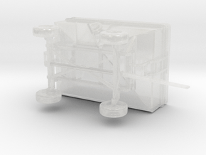 Gravity Wagon in Clear Ultra Fine Detail Plastic