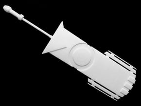 Transistor Blade  in White Natural Versatile Plastic