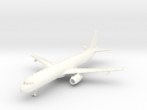 1:350 A321 IAE Engines . in White Smooth Versatile Plastic: 1:350