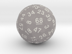 d68 Sphere Dice "Tramoramic" in Standard High Definition Full Color