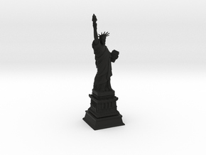 Statue of Liberty in Black Smooth Versatile Plastic