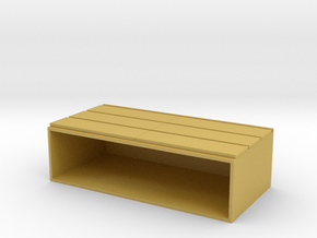 Miniature Malm 6 Drawers Dresser - IKEA Series in Tan Fine Detail Plastic: 1:24