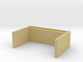 Miniature Malm Dressing Table - IKEA Series in Tan Fine Detail Plastic: 1:24