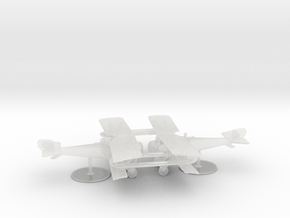 Nieuport 12bis (various scales) in Clear Ultra Fine Detail Plastic: 6mm