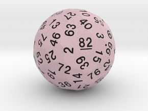 d82 Sphere Dice "Magika" in Standard High Definition Full Color