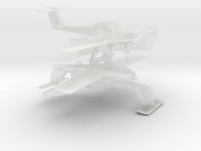 Piper Tomahawk Set - Z scale in Clear Ultra Fine Detail Plastic