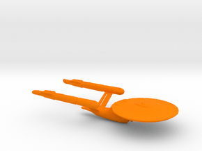 1/5800 USS Enterprise (DIS) Eaves' Concept in Orange Smooth Versatile Plastic