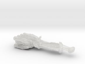 Rebellious Spaceship, 1:2700 in Clear Ultra Fine Detail Plastic