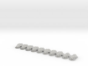 20x Hounds CSM Pads in Clear Ultra Fine Detail Plastic: Small