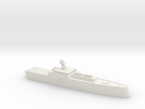 1/700 Scale Large Unmanned Surface Vehicle in White Natural Versatile Plastic