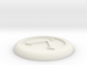 Generic base Ø30mm - Å symbol in White Natural Versatile Plastic