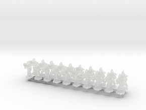 Epic-Scale : G3b Missile Launchers (Base) in Clear Ultra Fine Detail Plastic: Small