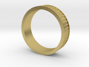 Mens Ring  in Natural Brass: 6.25 / 52.125