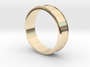 Men's Band in 14K Yellow Gold: 6.25 / 52.125