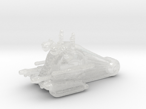 Confederacy Snail Droid Tank 6mm miniature model in Clear Ultra Fine Detail Plastic