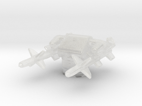 1/486 MK12 Guided Missile Launching System (GMLS) in Clear Ultra Fine Detail Plastic
