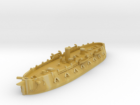 1/1000 USS New Ironsides (1862) in Tan Fine Detail Plastic