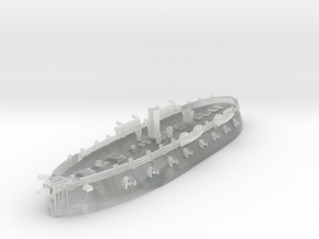 1/1200 USS New Ironsides (1863) in Clear Ultra Fine Detail Plastic