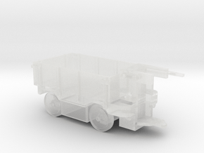 E-Karren Niederbordwagen - 1:120 TT in Clear Ultra Fine Detail Plastic