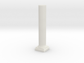 Star Trek - Guardian Column Tall in White Natural Versatile Plastic