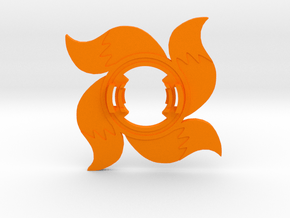 Beyblade Tails (Miles Prower) | Custom Attack Ring in Orange Processed Versatile Plastic