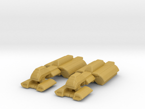 Y-Class Transport (TNG) 1/7000 x2 in Tan Fine Detail Plastic