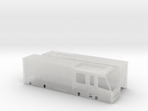 Dresden CarGoTram Endwagen in Clear Ultra Fine Detail Plastic: 1:120 - TT