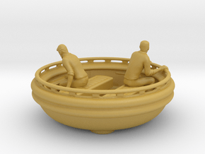 Jonny Quest Hovercraft - Custom in Tan Fine Detail Plastic