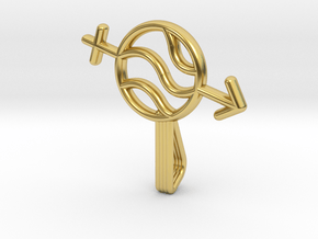 Gender Fluid Small in Polished Brass