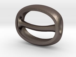 seeshell in Polished Bronzed Silver Steel