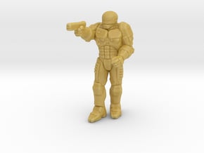 Robocop HO scale 20mm miniature model scifi hero in Tan Fine Detail Plastic
