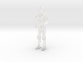 Star Wars - C3PO - Standing - 1.72 in Clear Ultra Fine Detail Plastic