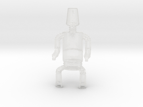 Fireball XL-5 - Robert - Sitting Back in Clear Ultra Fine Detail Plastic