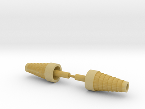 Hornetroid Roller Cones Micronauts in Tan Fine Detail Plastic: Small