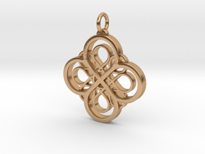 Geek Chic Original - Compound Infinity in Polished Bronze