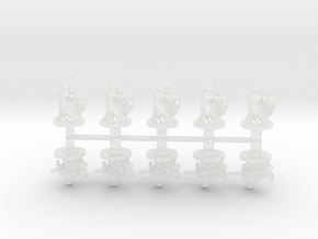 Emperor Royal Guards set 6mm miniature models epic in Clear Ultra Fine Detail Plastic