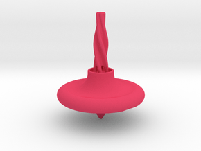 Kreisel spinner for turtleneck straw in Pink Smooth Versatile Plastic