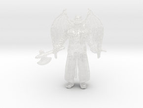 Jeepers Creepers Winged HO scale 20mm miniature  in Clear Ultra Fine Detail Plastic