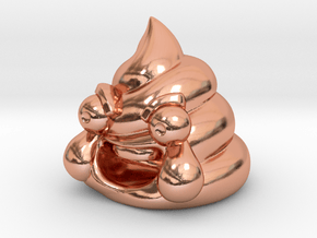 Fecal Funny in Polished Copper