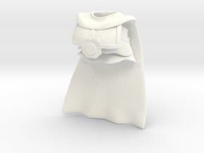 Hannibal Armor+Cape+Skirt Vintage/Origins in White Processed Versatile Plastic