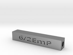 6:2EmP bracelet component in Natural Silver