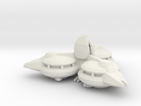 Ferengi Space Station 1/15000 in White Natural Versatile Plastic