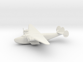 Boeing 314 Clipper in White Natural Versatile Plastic: 6mm