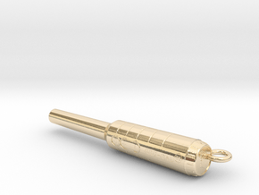Minelab Pro-Find 35 Pinpointer Pendant / Hanger in 14k Gold Plated Brass