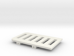 Receiver Tray for MOFO Ugly AF Chassis in White Natural Versatile Plastic