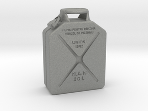 1/6 Romanian 20L Jerrycan Closed Lid in Gray PA12